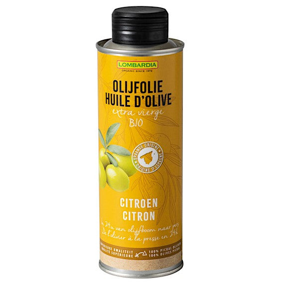Kleine fles olijfolie | citroen